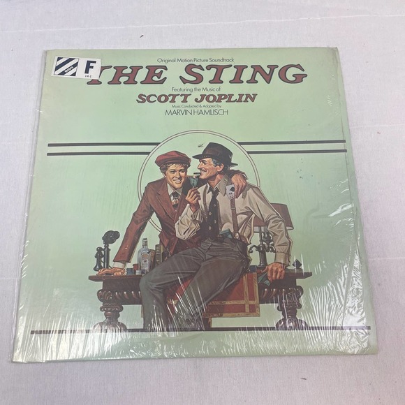Vintage 1974 The Sting Original Motion Picture Soundtrack Vinyl LP Record Album - Picture 1 of 2
